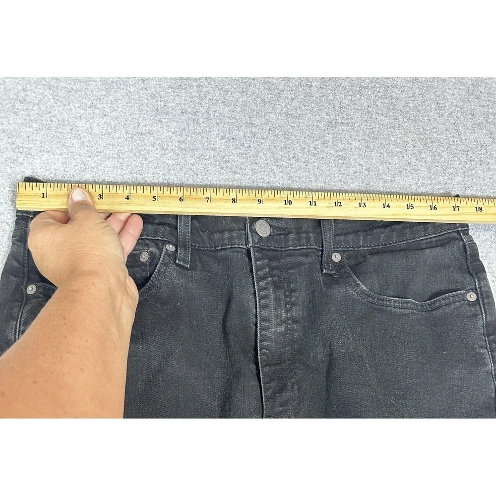 Levis 514 Jeans Mens 36X24‎ Short Black Straight Leg Denim Levi's Premium Pants